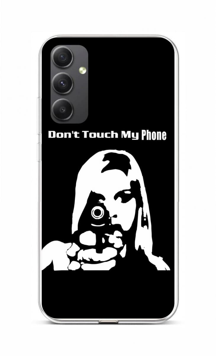 Kryt TopQ Samsung A34 Don't Touch Gun 93157