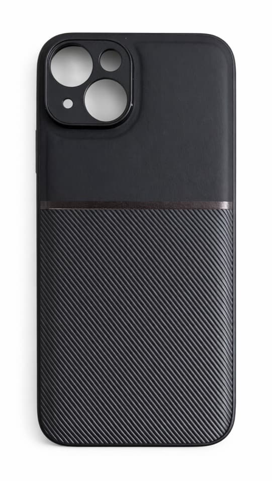 Kryt TopQ iPhone 15 pevný černý 173165