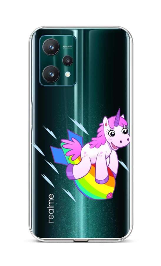 Kryt TopQ Realme 9 Pro silikon Flying Unicorn 73172