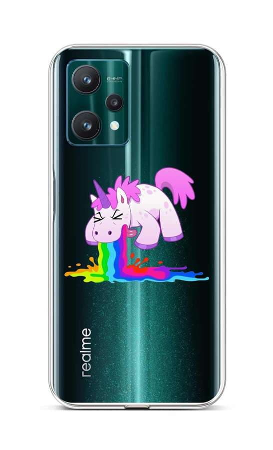 Kryt TopQ Realme 9 Pro silikon Rainbow Splash 73173