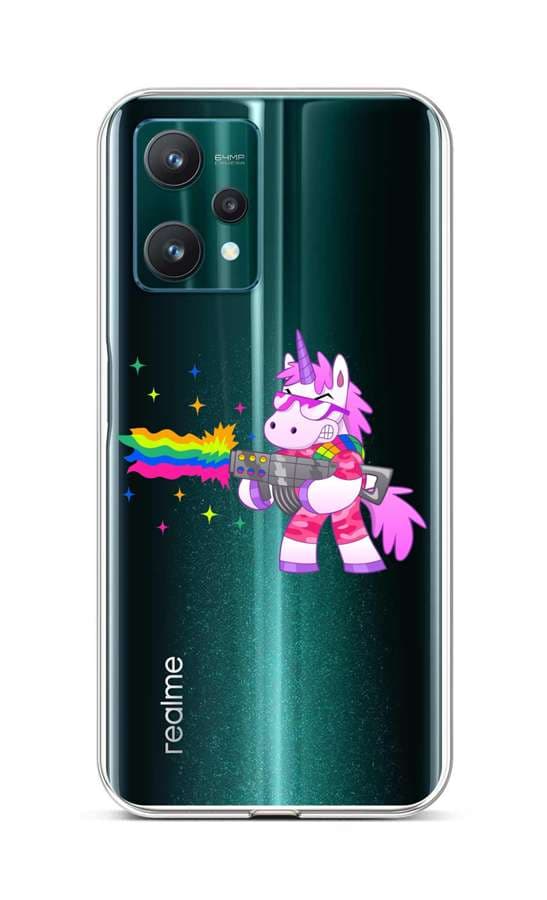 Kryt TopQ Realme 9 Pro silikon Rainbow Gun 73174