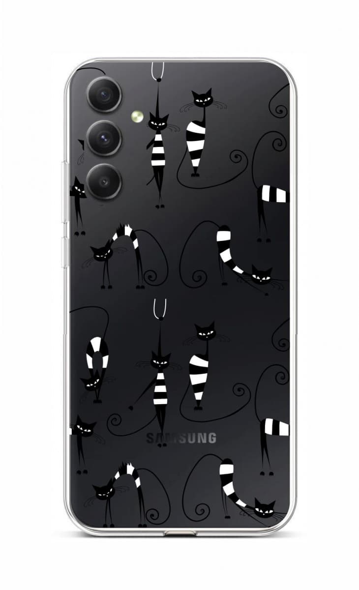 Kryt TopQ Samsung A34 Cats 1 93174