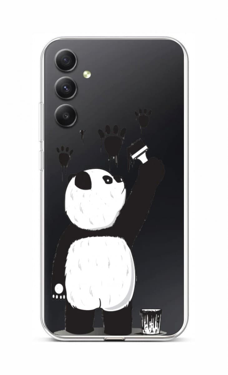 Kryt TopQ Samsung A34 Rebel Panda 93186