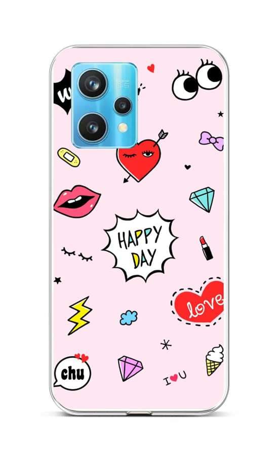 Kryt TopQ Realme 9 Pro+ silikon Happy Day 73215