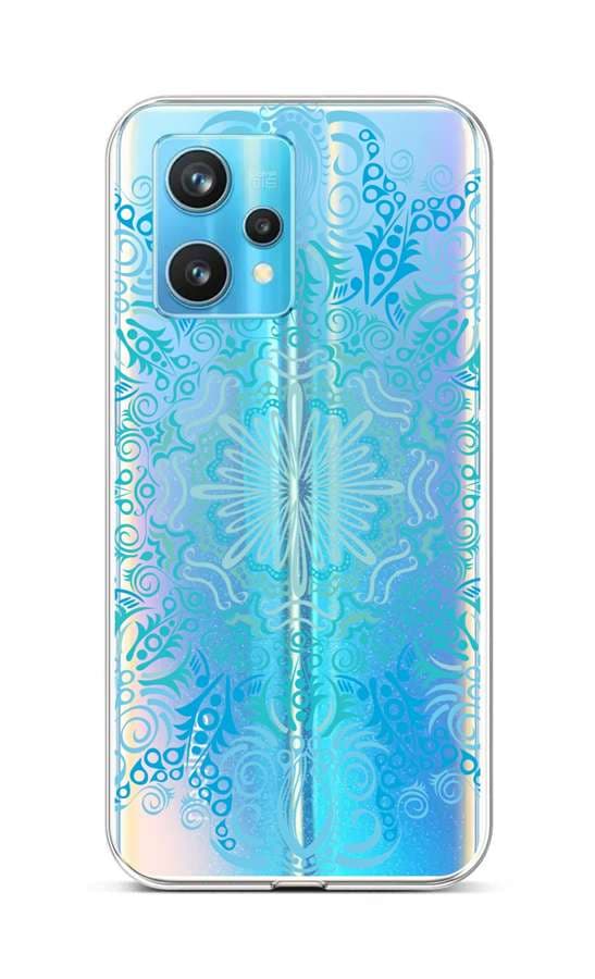 Kryt TopQ Realme 9 Pro+ silikon Blue Mandala 73265
