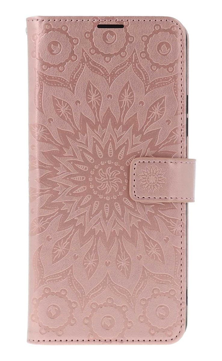Pouzdro TopQ Xiaomi Redmi 14C knížkové Mandala růžová 133350 - náhled 1