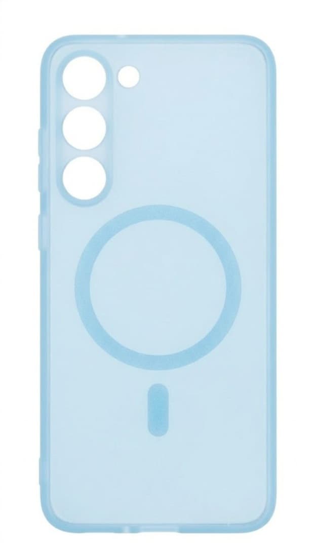 Kryt Tel Protect Mist Matte MagSafe pro Samsung Galaxy S23 světle modrý
