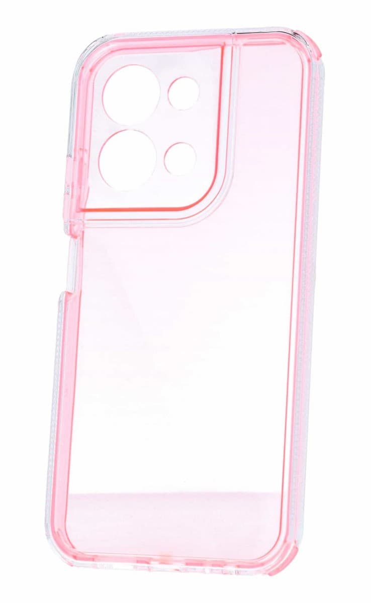 Kryt TopQ Xiaomi Redmi 15C odolný průhledný růžový 143362