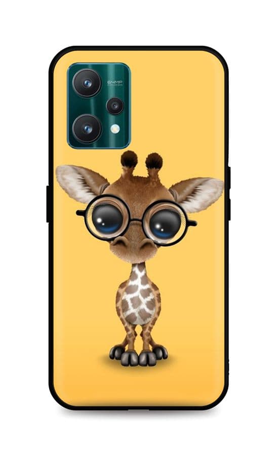 Kryt TopQ Realme 9 Pro silikon Cute Giraffe 73364