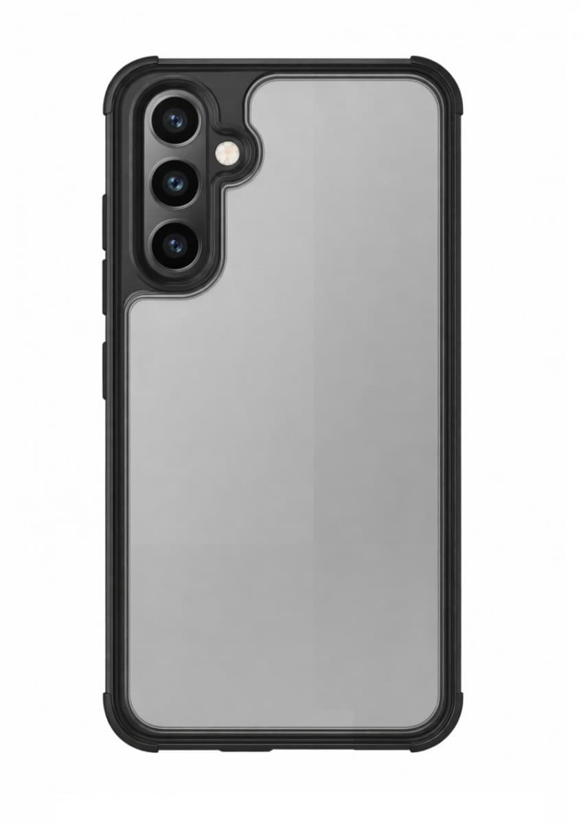 Kryt TopQ Samsung A17 odolný průhledný černý 143365