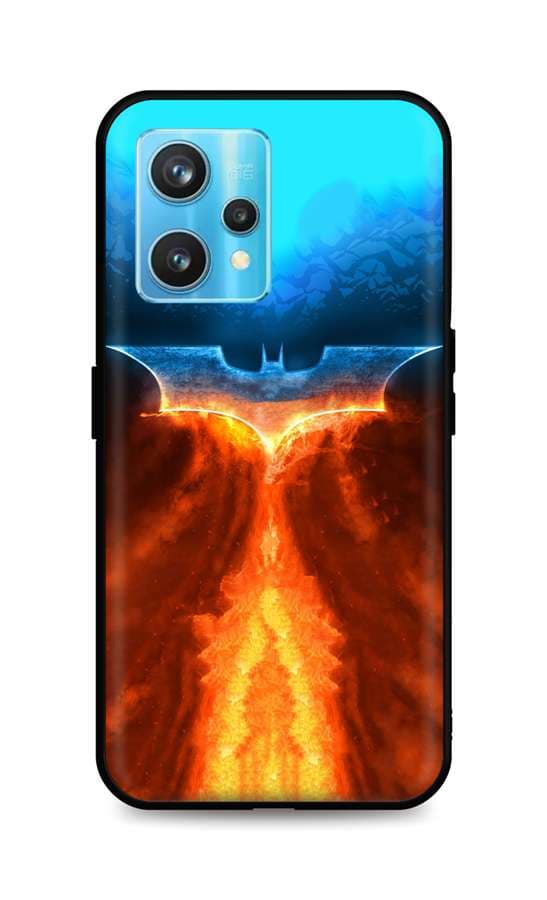 Kryt TopQ Realme 9 Pro+ silikon Fiery Batman 73368