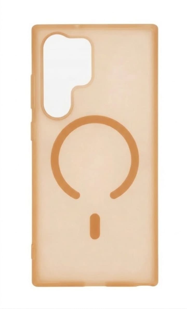 Kryt Tel Protect Mist Matte MagSafe pro Samsung Galaxy S24 Ultra kávově hnědý