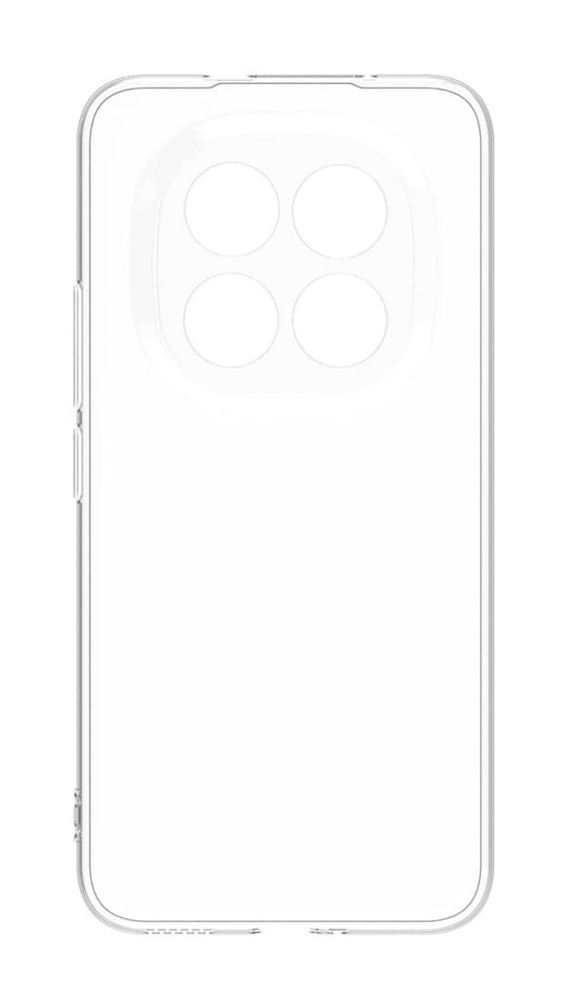 Zadní kryt Swissten Clear Jelly pro Xiaomi Redmi Note 15 Pro+ 5G průhledný