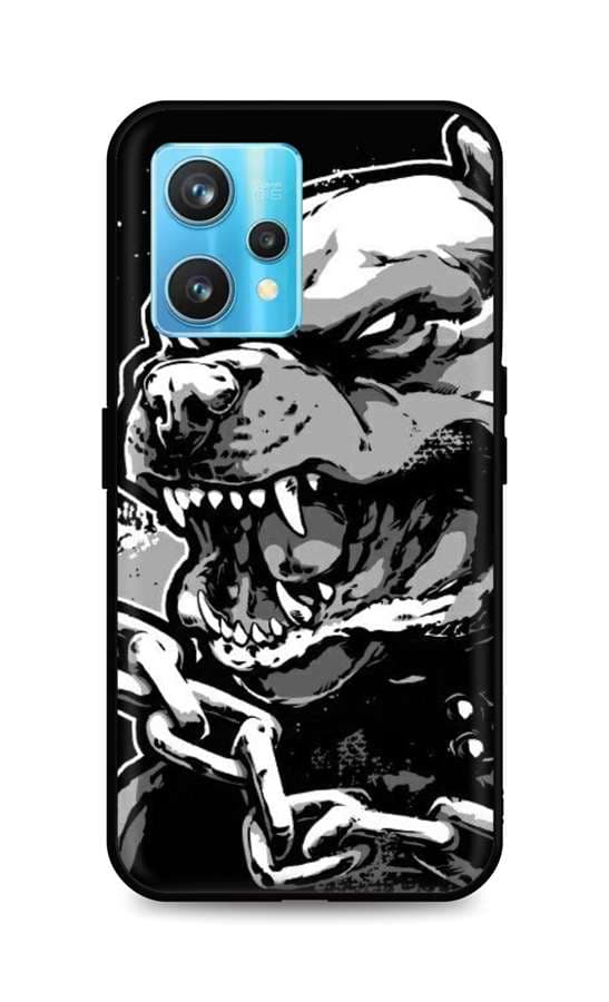 Kryt TopQ Realme 9 Pro+ silikon Agressive Pitbull 73394