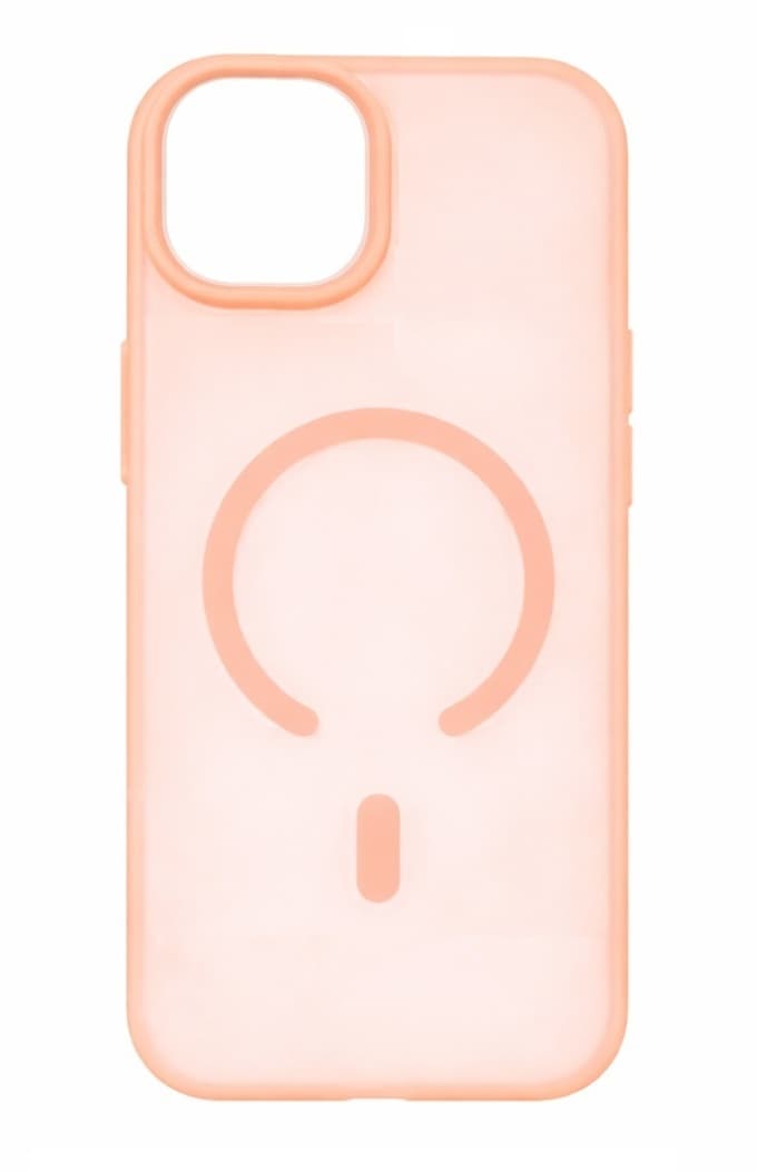 Kryt Tel Protect Mist Matte MagSafe pro Apple iPhone 14 růžovo oranžový