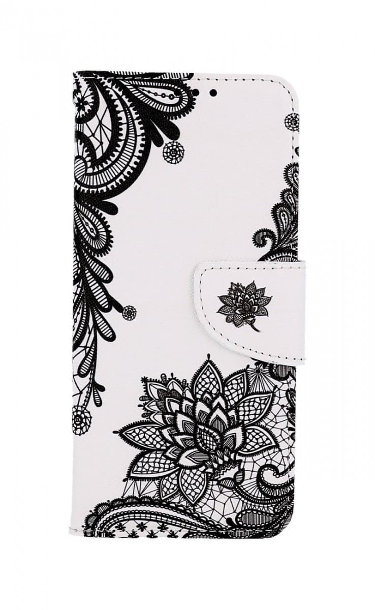 Pouzdro TopQ Xiaomi Redmi Note 11 knížkové Vzor krajky 73407 - náhled 1