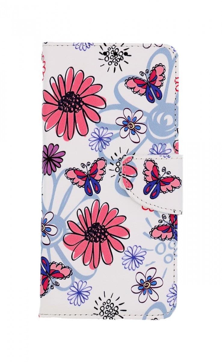 Pouzdro TopQ Samsung A13 knížkové Flowers 73431 - náhled 1