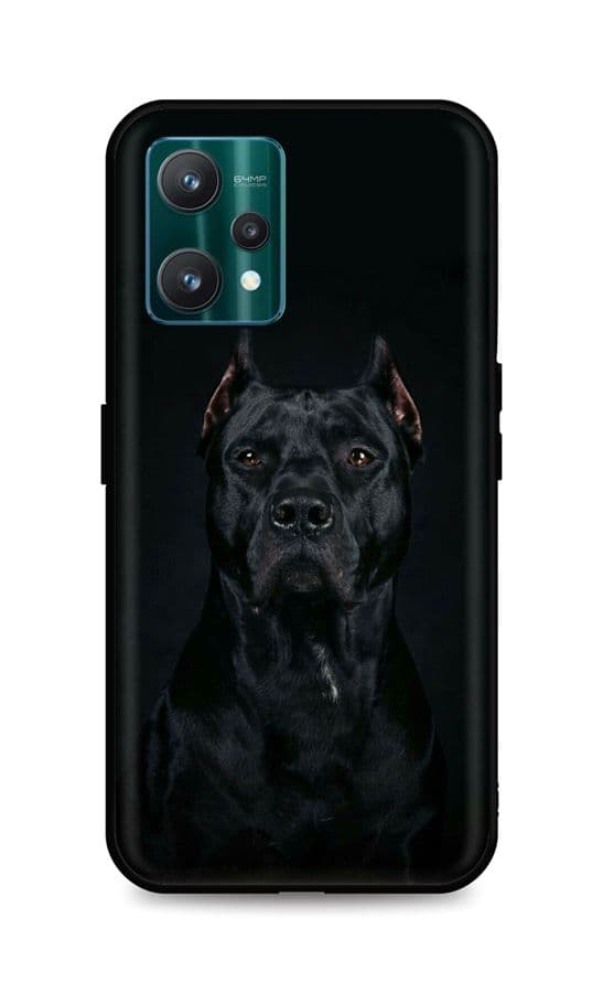 Kryt TopQ Realme 9 Pro silikon Dark Pitbull 73468