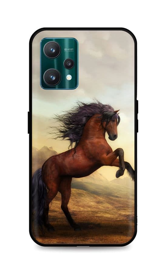Kryt TopQ Realme 9 Pro silikon Brown Horse 73470