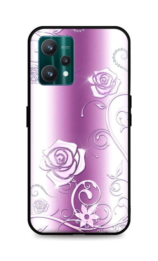 Kryt TopQ Realme 9 Pro silikon Abstract Roses 73475