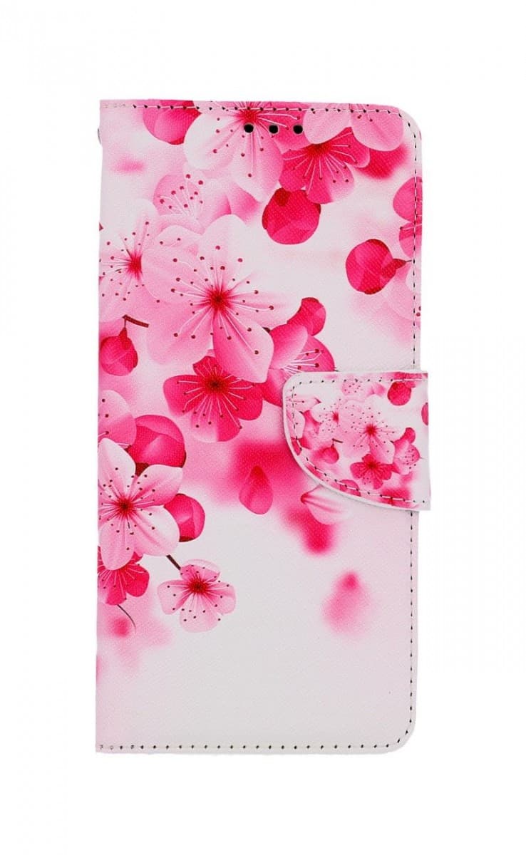 Pouzdro TopQ Samsung A13 knížkové Růžové kvítky 73512 - náhled 1