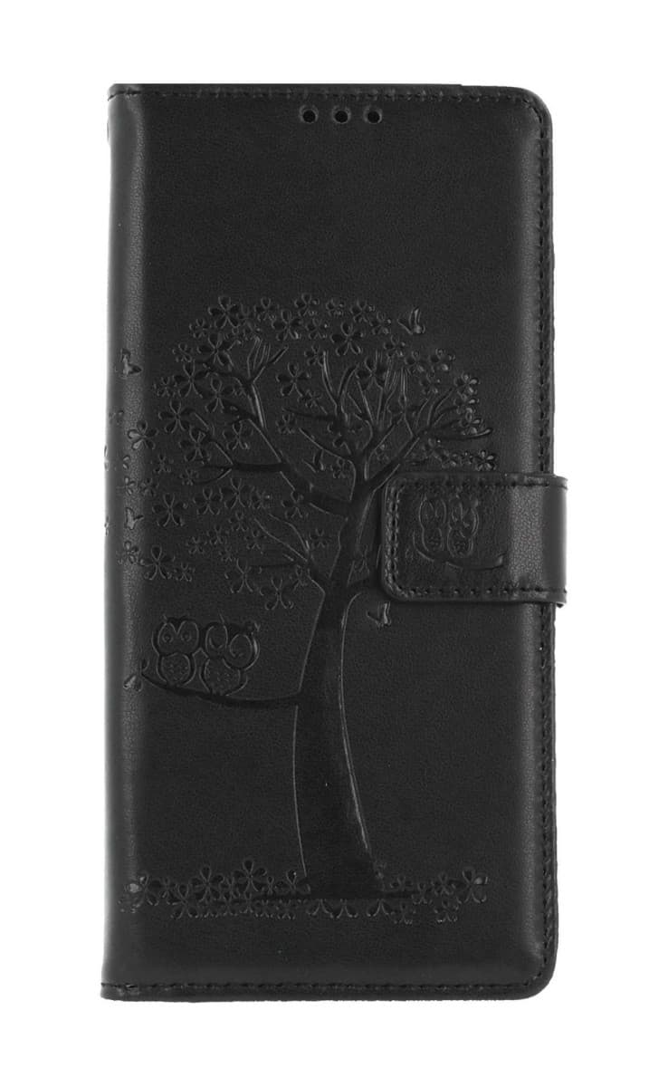 Pouzdro TopQ Samsung A14 5G knížkové Černý strom sovičky 93537 - náhled 1