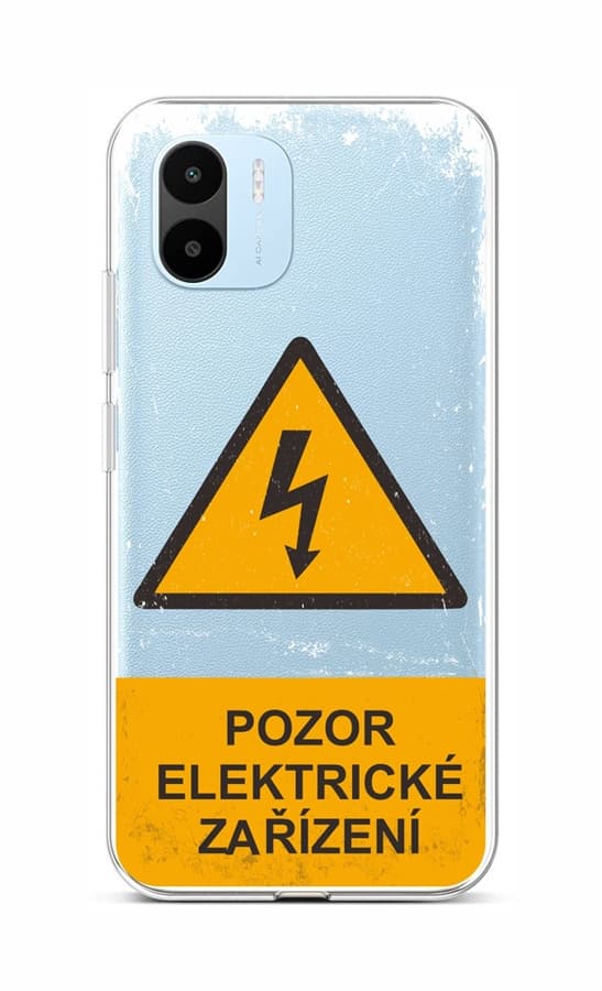 Kryt TopQ Xiaomi Redmi A1 Pozor elektrické zařízení 93579