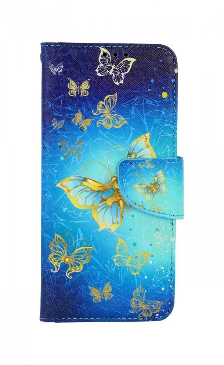 Pouzdro TopQ Xiaomi Redmi Note 11 knížkové Obloha s motýlky 73631 - náhled 1
