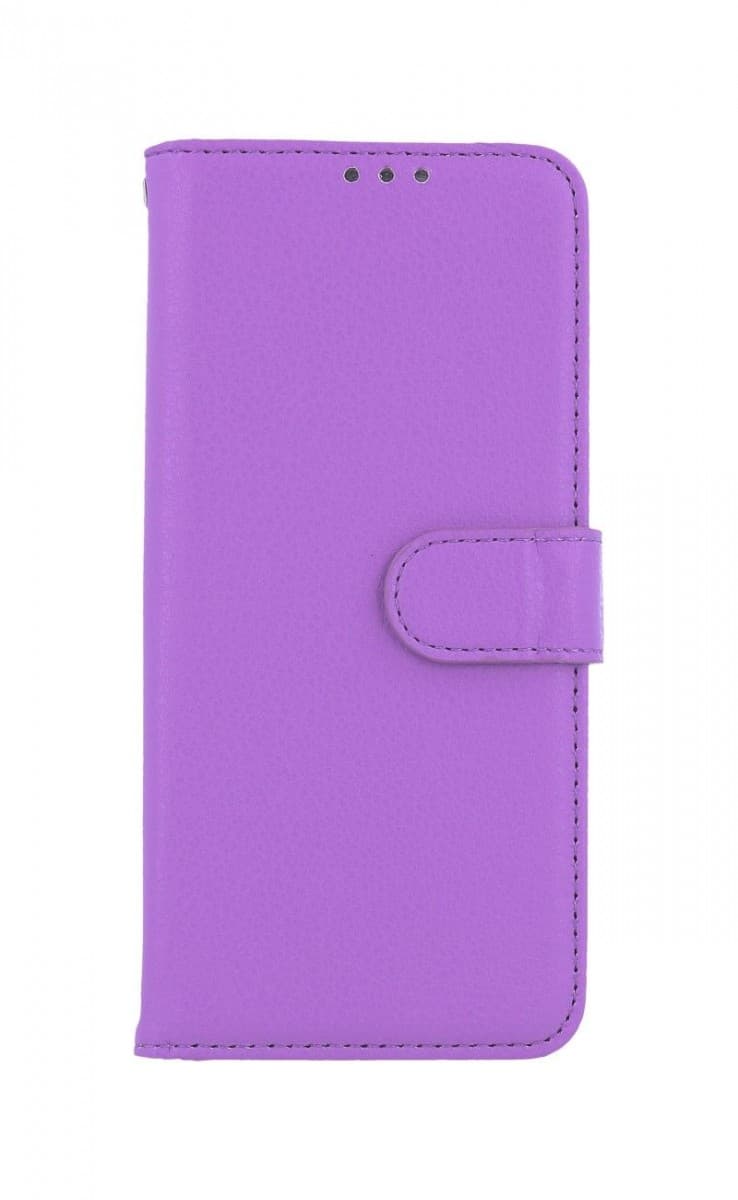 Pouzdro TopQ Xiaomi Redmi Note 11 knížkové fialové s přezkou 73690 - náhled 1