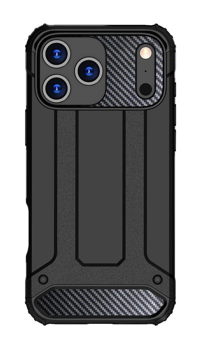 Zadní kryt pro iPhone 17 Pro Panzer černý - náhled 1