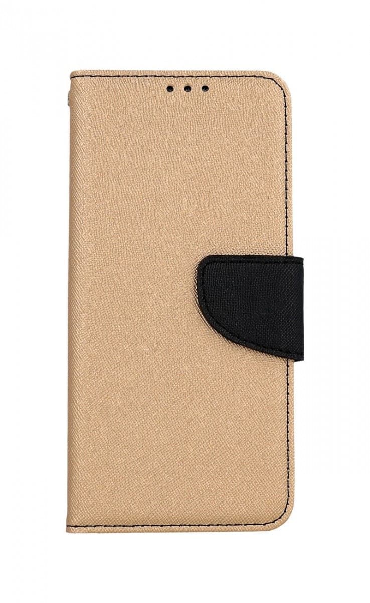 Pouzdro TopQ Xiaomi Redmi Note 11 knížkové zlaté 73700 - náhled 1