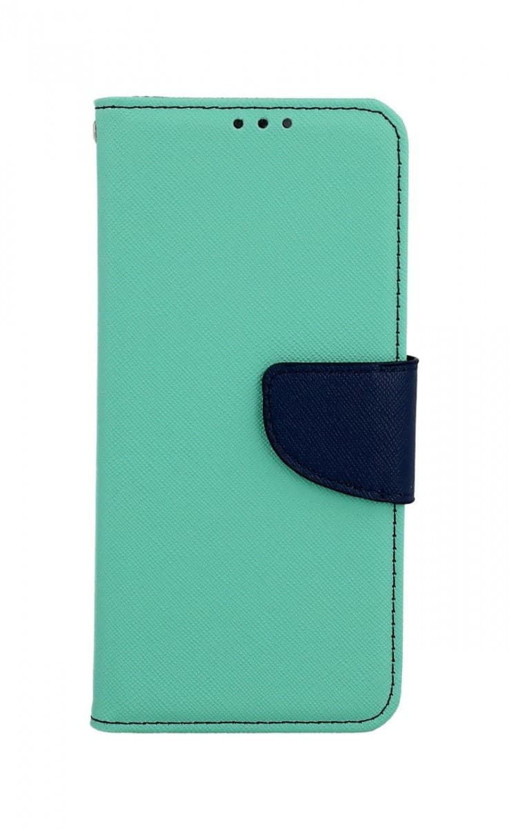 Pouzdro TopQ Xiaomi Redmi Note 11 knížkové mentolové 73701 - náhled 1