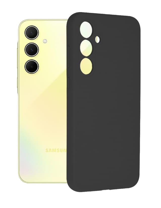 Kryt TopQ Essential Samsung A35 černý 123737