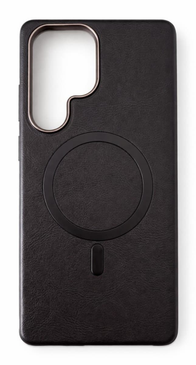 Kryt TopQ Gentleman Magnetic Samsung S25 Ultra pevný černý 173776