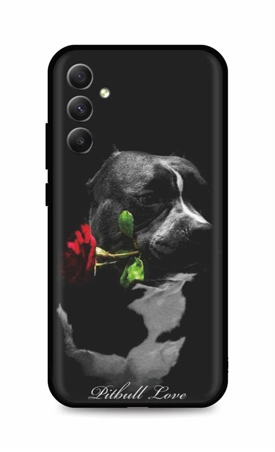Kryt TopQ Samsung A34 Pitbull Love 93819