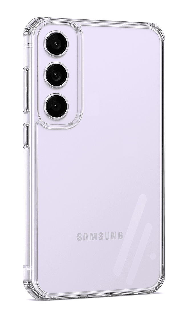 Zadní kryt Antishock pro Samsung S25 průhledný