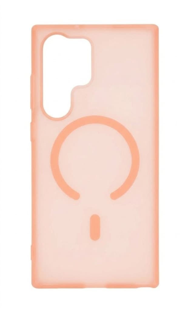 Kryt Tel Protect Mist Matte MagSafe pro Samsung Galaxy S26 Ultra růžovo-oranžový