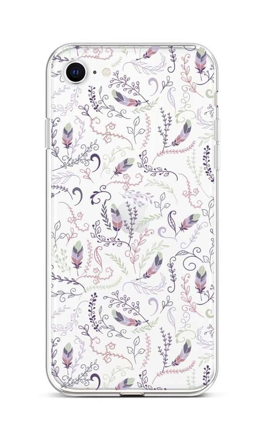 Kryt TopQ iPhone SE 2022 silikon Peříčka 2 74036