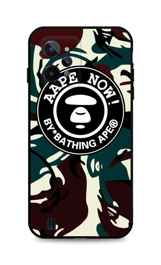 Kryt TopQ Realme C31 3D silikon Army 74067