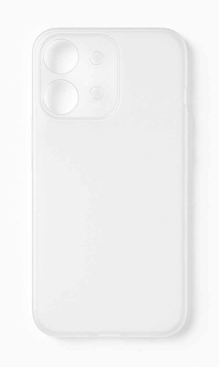 Kryt TopQ Xiaomi Redmi 15C Frozen průhledný bílý 144084
