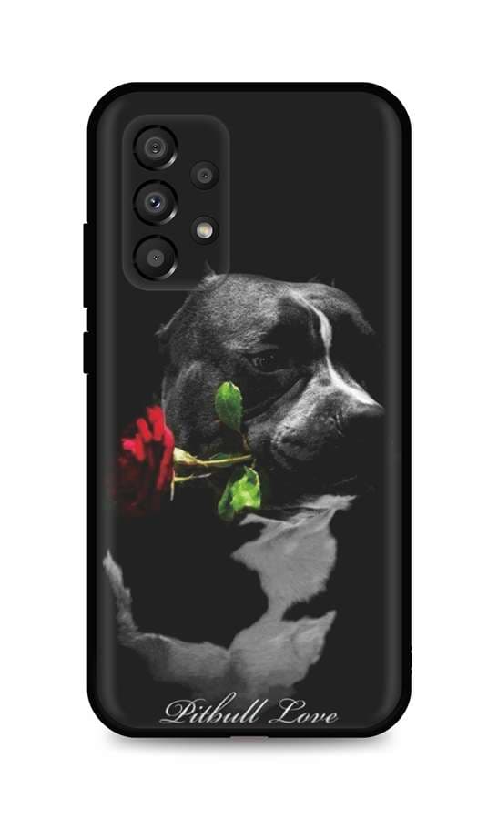 Kryt TopQ Samsung A33 5G silikon Pitbull Love 74097