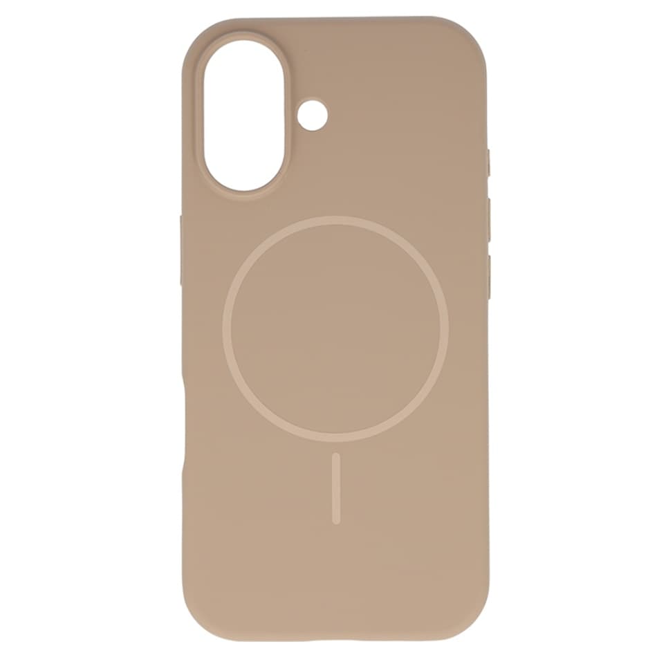 Zadní kryt Magsafe Slim Silicone pro iPhone 17 brown
