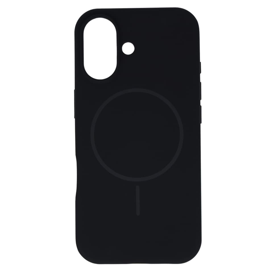 Zadní kryt Magsafe Slim Silicone pro iPhone 17 black