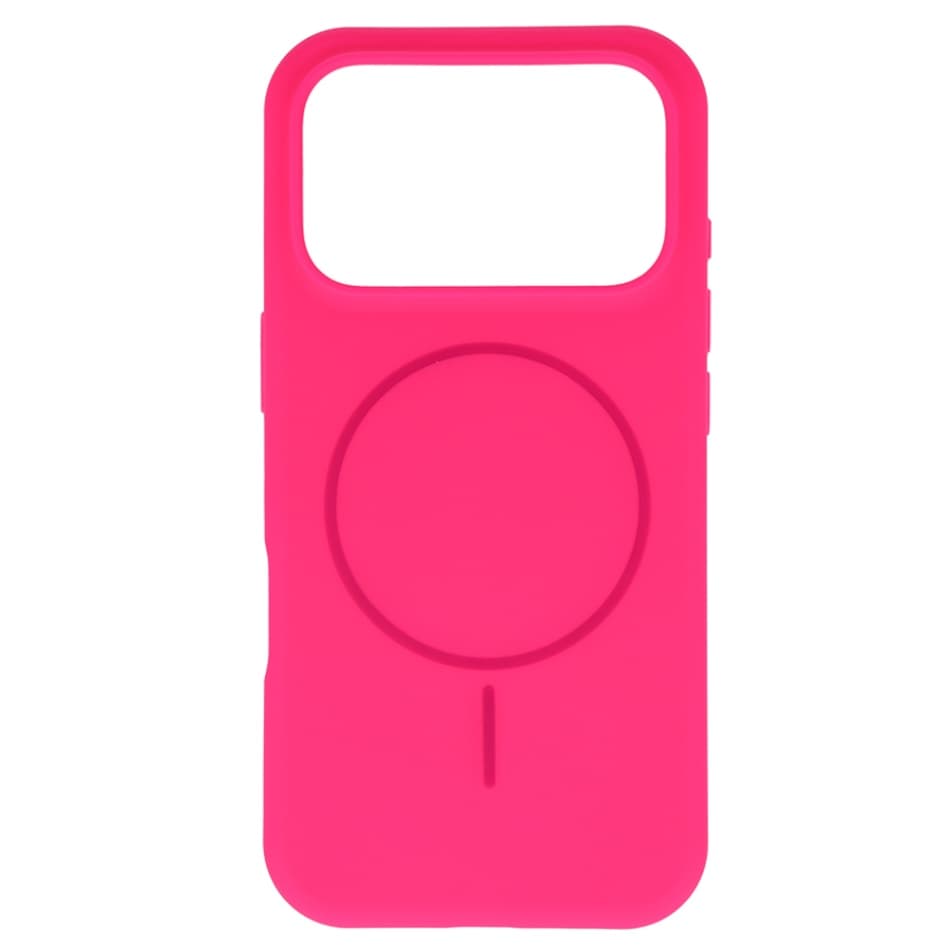 Zadní kryt Magsafe Slim Silicone pro iPhone 17 Pro pink