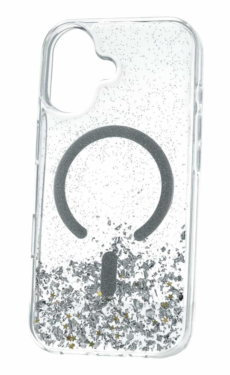 Zadní kryt Tel Protect Moonlite Magsafe pro iPhone 17 silver clear