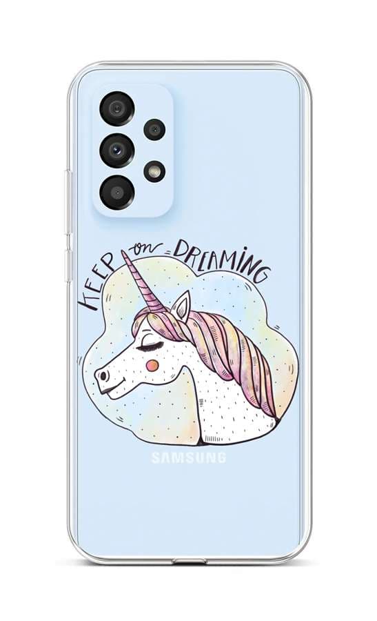 Kryt TopQ Samsung A33 5G silikon Dreaming 74232