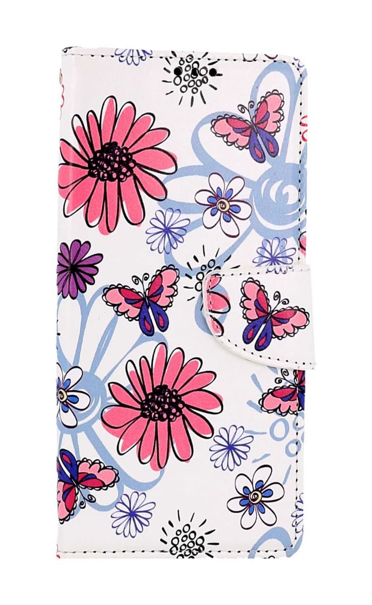Pouzdro TopQ Samsung A14 5G knížkové Flowers 94242 - náhled 1