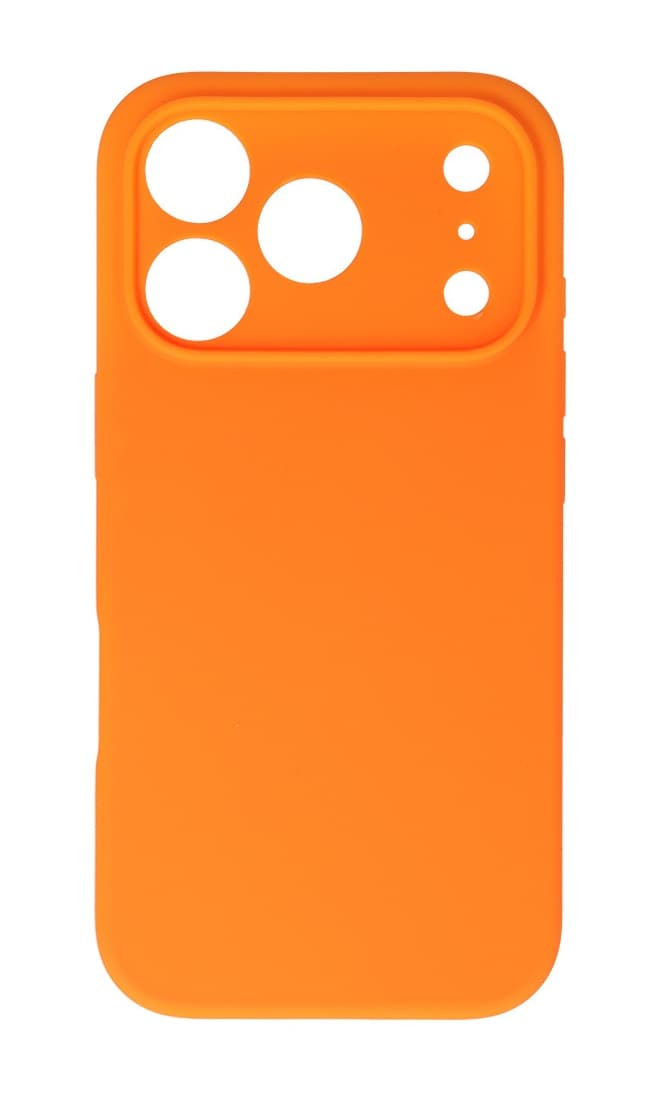 Zadní kryt Silicone Lite pro iPhone 17 Pro oranžový