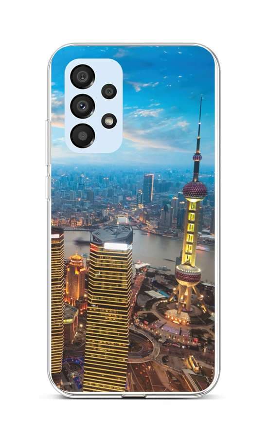 Kryt TopQ Samsung A33 5G silikon City 74257