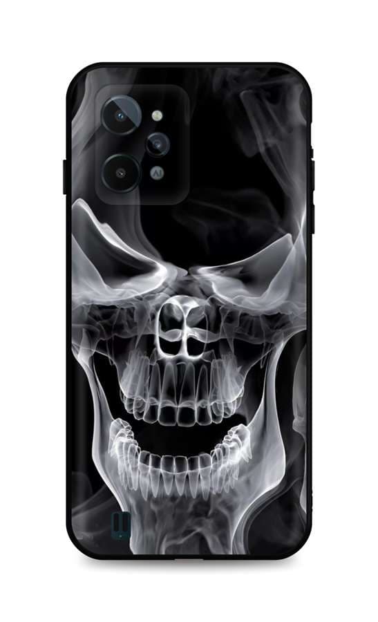 Kryt TopQ Realme C31 silikon Deadly Smoke 74275